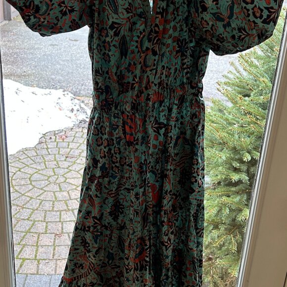 Olina Dress in Jade by Ulla Johnson size 12 NWOT - Picture 4 of 6